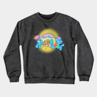 Rainbow Slash Crewneck Sweatshirt